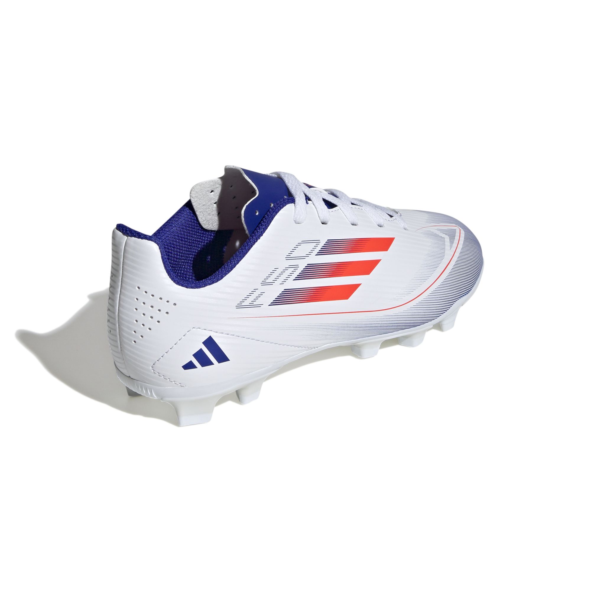F50 CLUB FxG J,FTWWHT/SOLRED/L weiss-schwarz-pink 